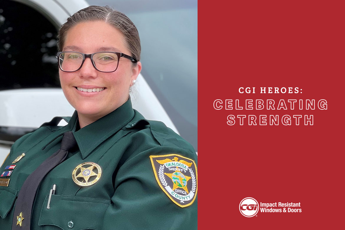 Tori Mason, a Niceville school resource officer, was honored as a CGI Hero.